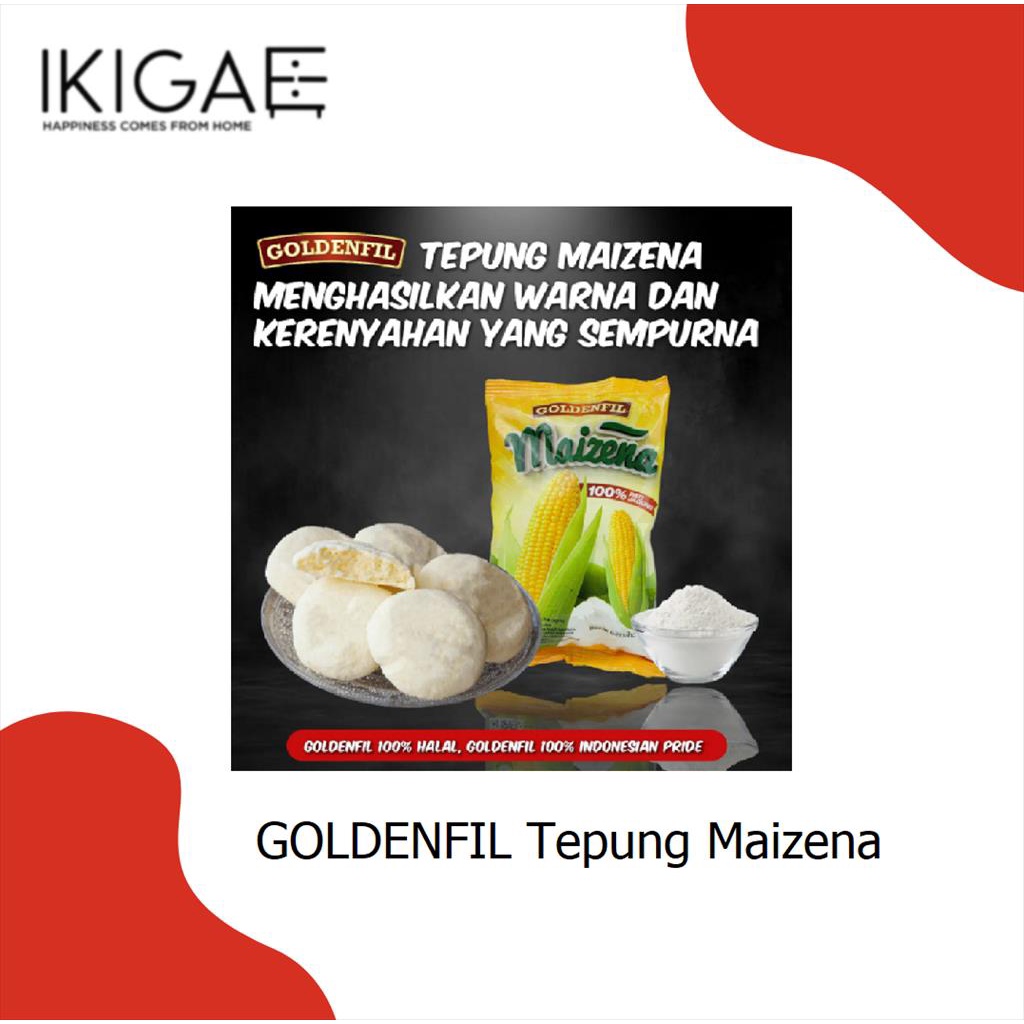 GOLDENFIL TEPUNG MAIZENA KEMASAN 300 Gr