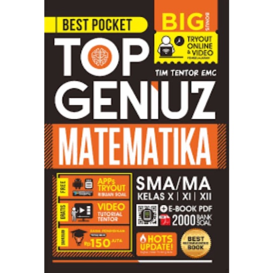 BUKU MATEMATIKA SMA: BEST POCKET TOP GENIUS