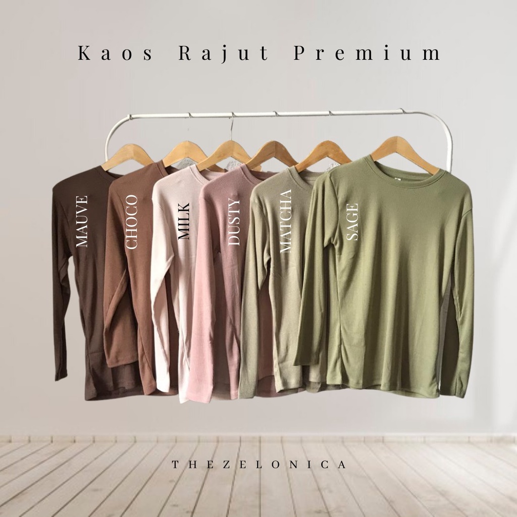KAOS RAJUT PREMIUM