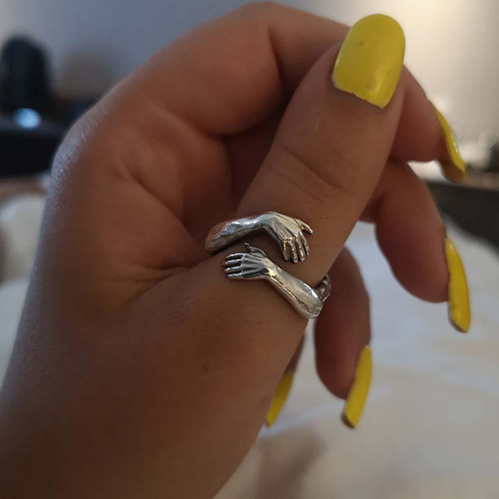 Nickolas1 Otot Tangan Cincin Kepribadian Retro Duri Peluk Sederhana Perhiasan Fashion