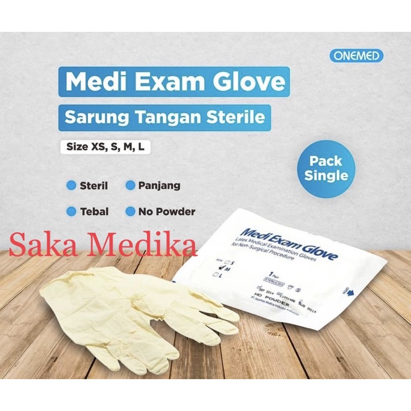 HANDSCOON STERIL MEDI EXAM PASANG