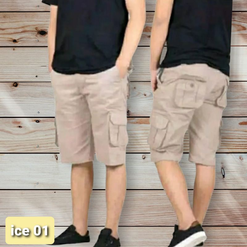 Cod / celana pendek / celana pria / Celana kargo pendek / celana pendek kargo pria terbaru / busana 