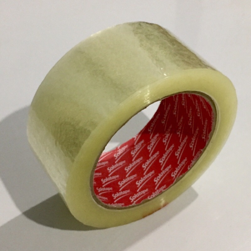 

Isolasi Lakban Bening 2 inch 45mm x 100 yard kualitas bagus untuk packing