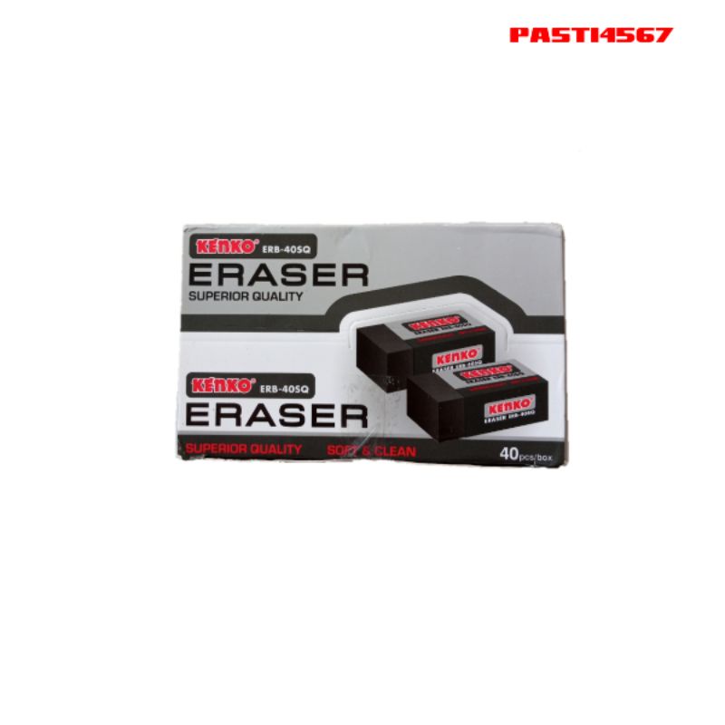 

PENGHAPUS PENSIL B40 KENKO HITAM@1 pcs