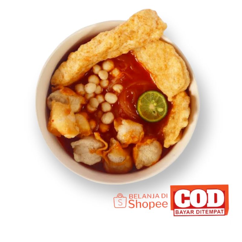 

Cuanki instan geprek