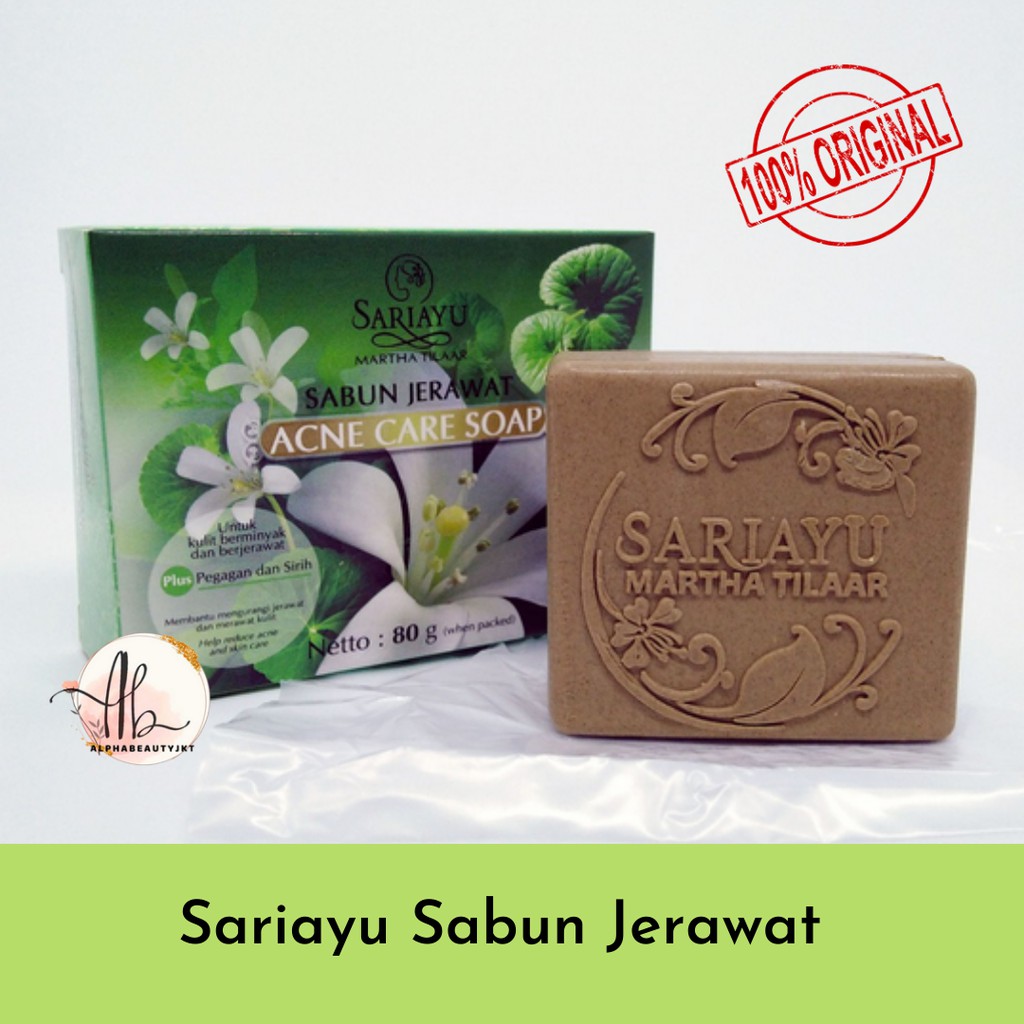 SARIAYU SABUN JERAWAT 80GR - SOAP ANTI ACNE CARE