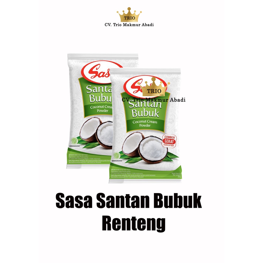 

Sasa santan Bubuk Sachet