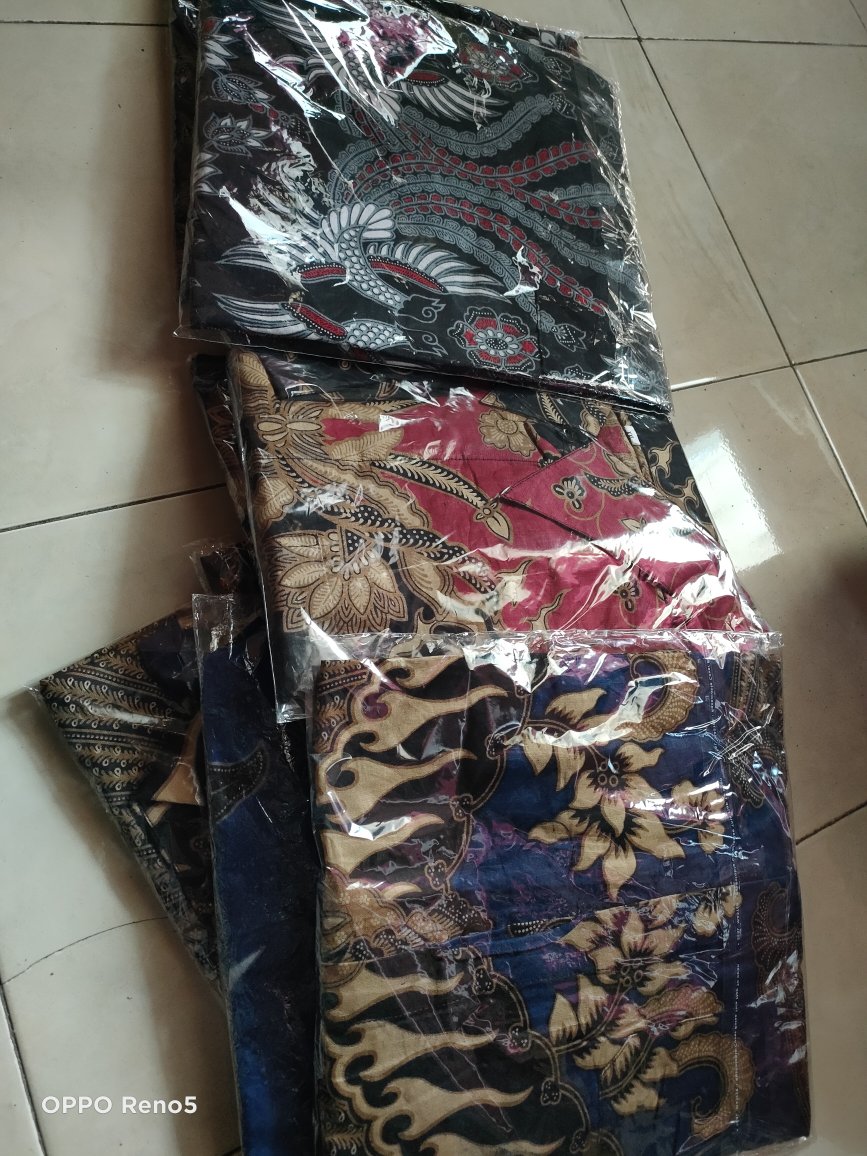 Batik Pria Lengan Panjang Kemeja Batik Pria Lengan Panjang M L Xl Xxl Xxxl