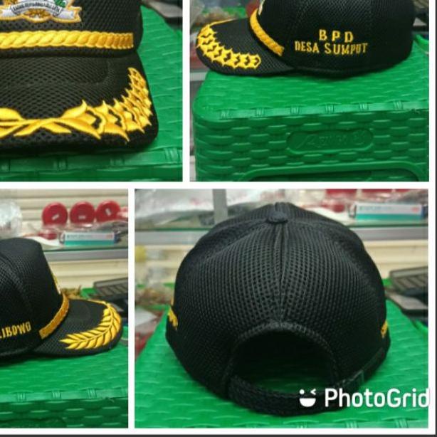 ◌ TOPI BPD BORDIRAN NAMA DAN DESA ❆