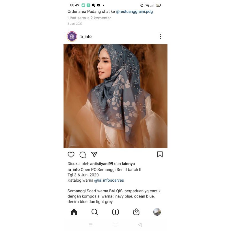 semanggi scarf restu anggraini