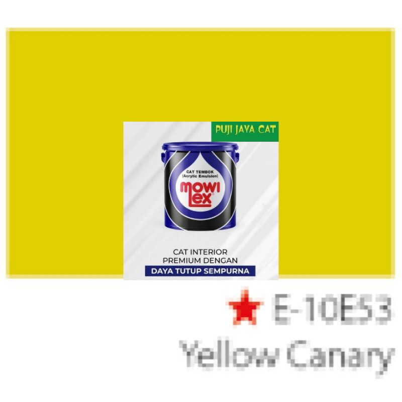 Mowilex Yellow Canary E-10E53 Cat tembok 1kg