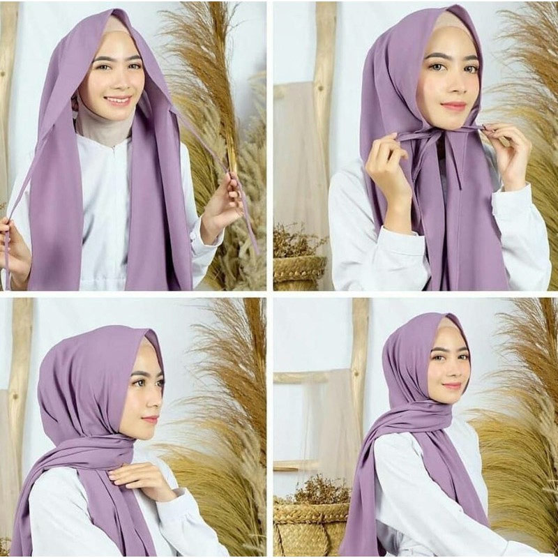 PASHMINA DIAMOND TALI / HIJAB JILBAB PASMINA SABYAN INSTAN TALI