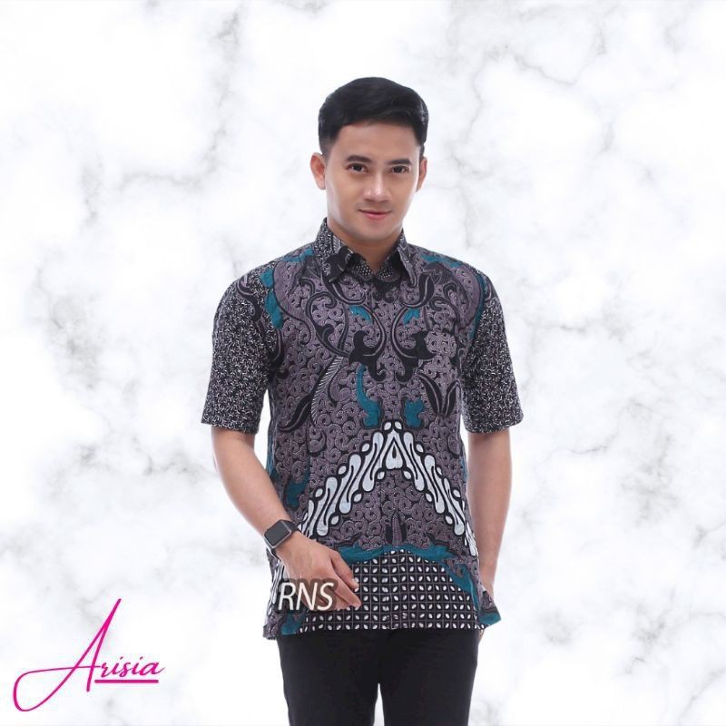 BATIK COUPLE KELUARGA, baju batik couple keluarga ori ndoro jowi dnt dimensi abu