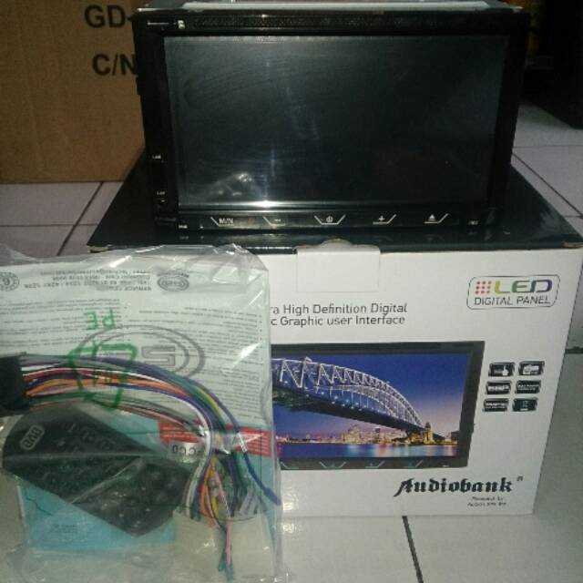 Tape TV Mobil head unit double din audiobank