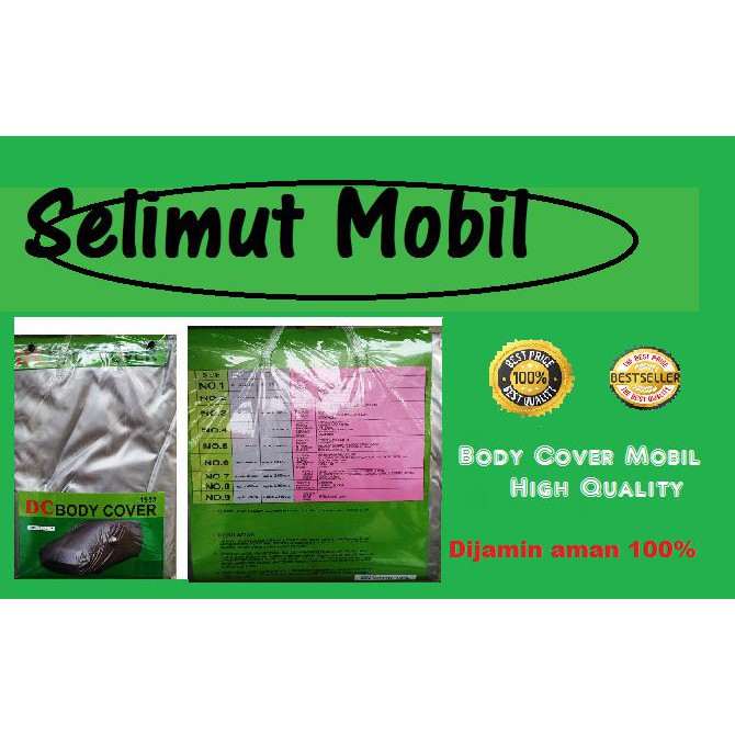 TERBAIK Aksesoris Sarung Cover Mobil Car Cover Selimut Mobil Suzuki Aerio 