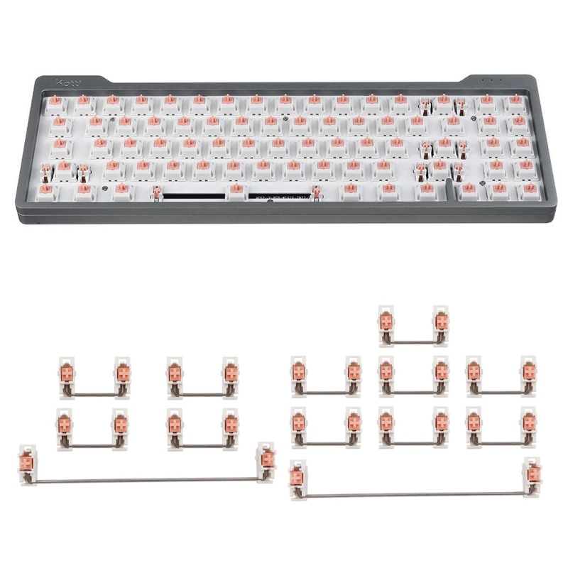 Btsg Stabilizer Keyboard Mekanikal Kabel Baja 6.25u 2u Axis