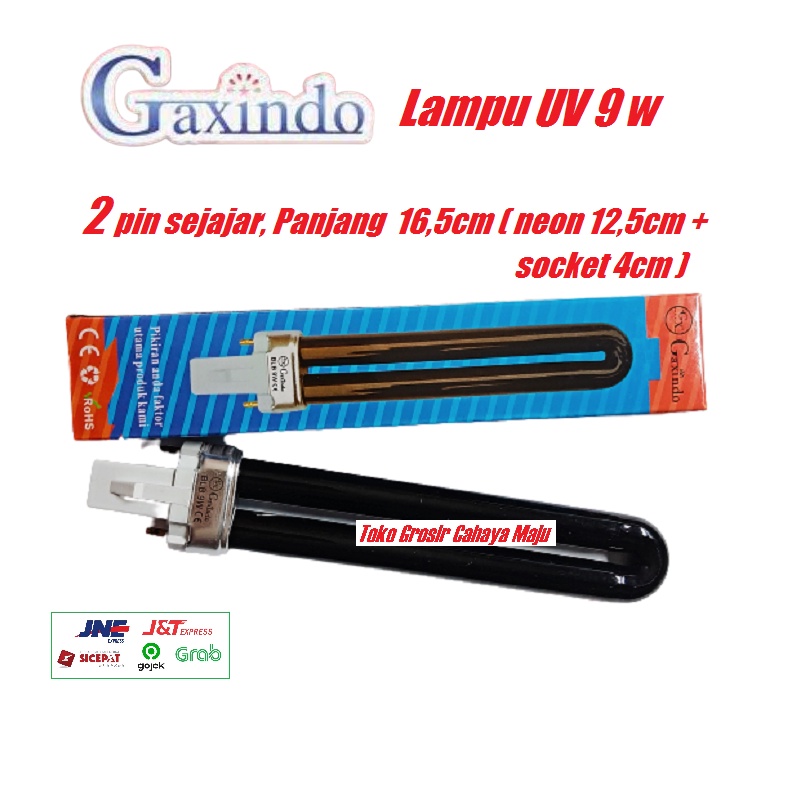 Lampu UV PL-S 9 W Tester Uang Palsu Model TUSUK 9W Money Detector Lamp