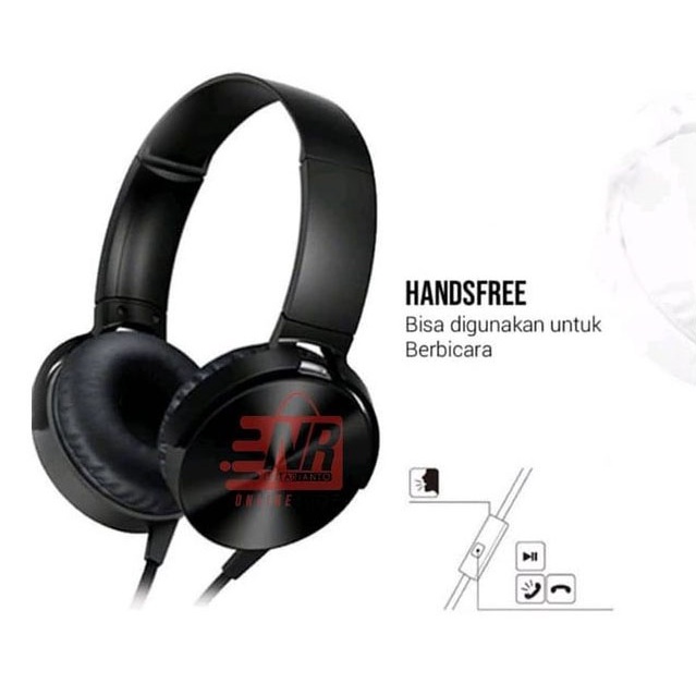 Headphone Bando / Headset Earphone  Gaming / Headphone Telfon Music