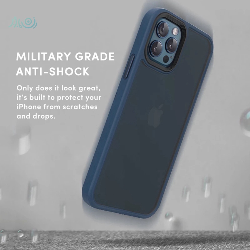 Metal Button Skin Case iPhone 11 12 Pro Max Shock Casing iPhone XS MAX XR X 8 7 Plus SE 2020 11 Pro max  Matte Translucent case anti-fingerprint