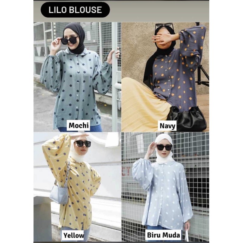 LILO BLOUSE VANILLA HIJAB