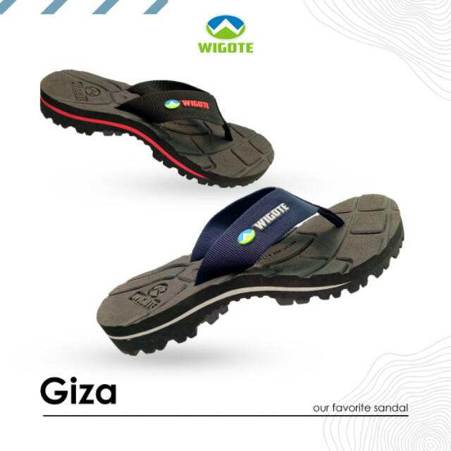 Sandal gunung wigote Giza sandal outdoor wigote giza sendal hikking Wigote seri giza