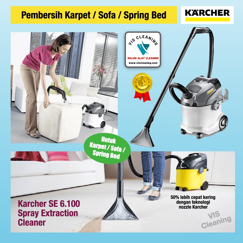 Carpet Cleaner Karcher SE 6.100 (Vacuum Extractor / Spray Extraction)