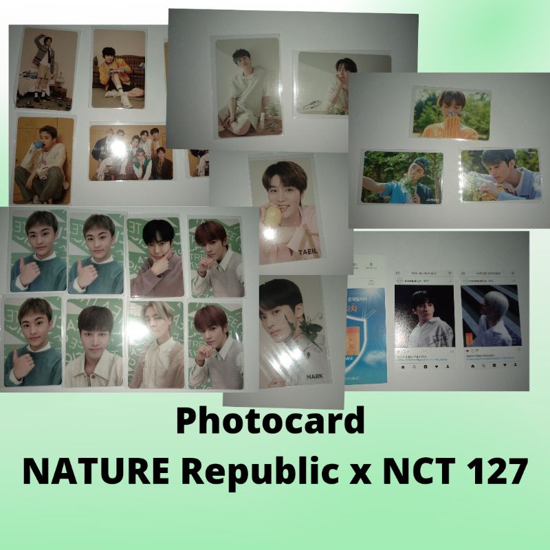 MERCH NATURE REPUBLIC X NCT 127 OFFICIAL