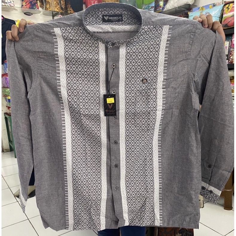 Baju koko pria Vordelo / baju koko kerah shanghai / Baju koko / Atasan muslim / Pakaian pria