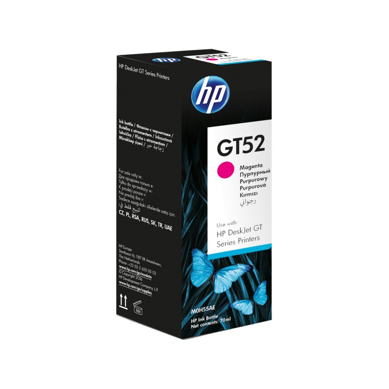 Tinta HP GT52 Magenta Original Ink Bottle