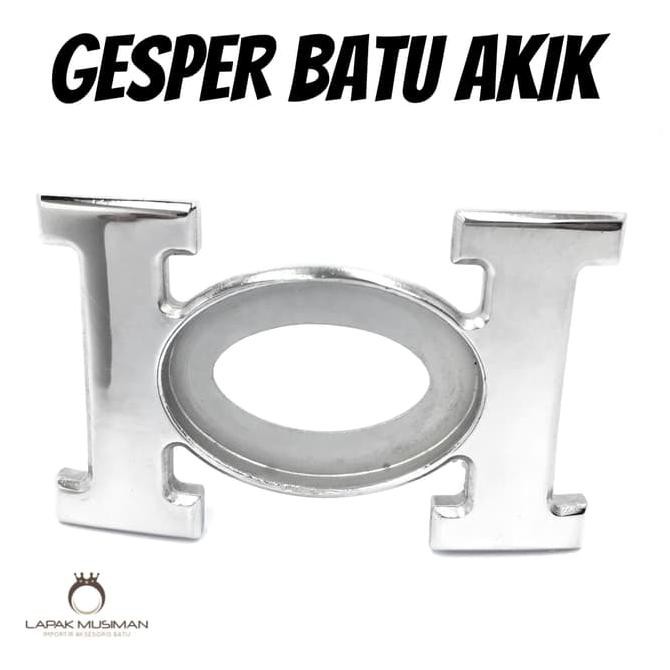 promo harga murah  KEPALA GESPER AKIK TITANIUM - IKAT PINGGANG AKIK Terbaru