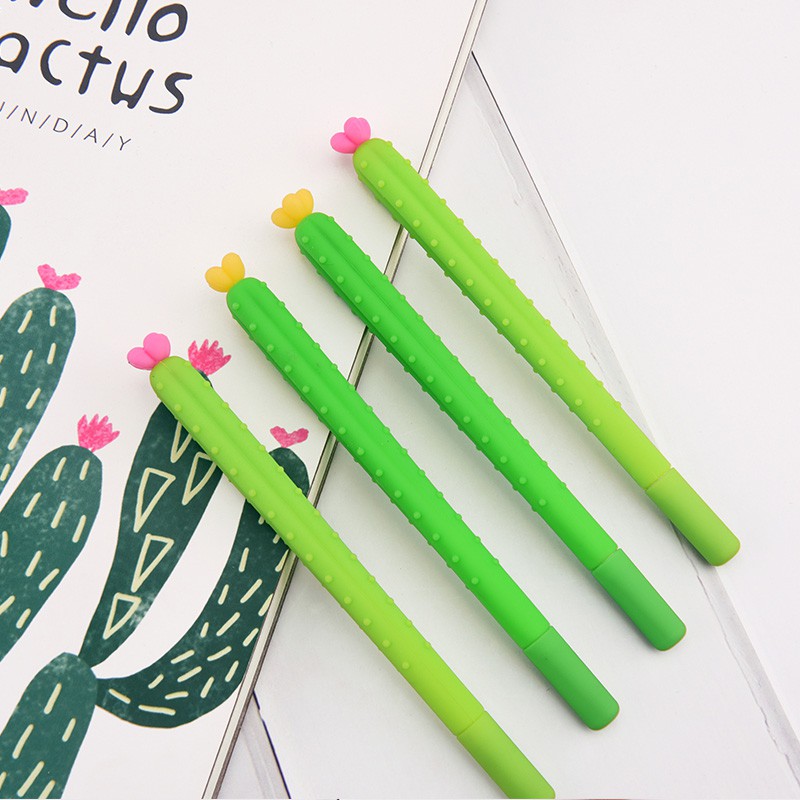 

Wild Cactus Gel Ink Pen (Pulpen / Bolpen)