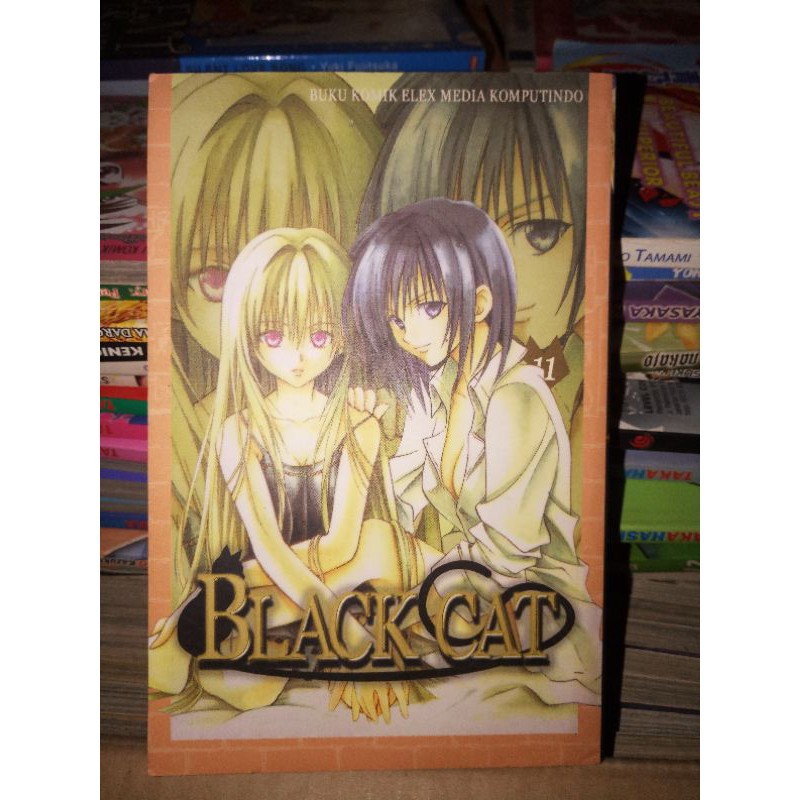 komik bekas black cat