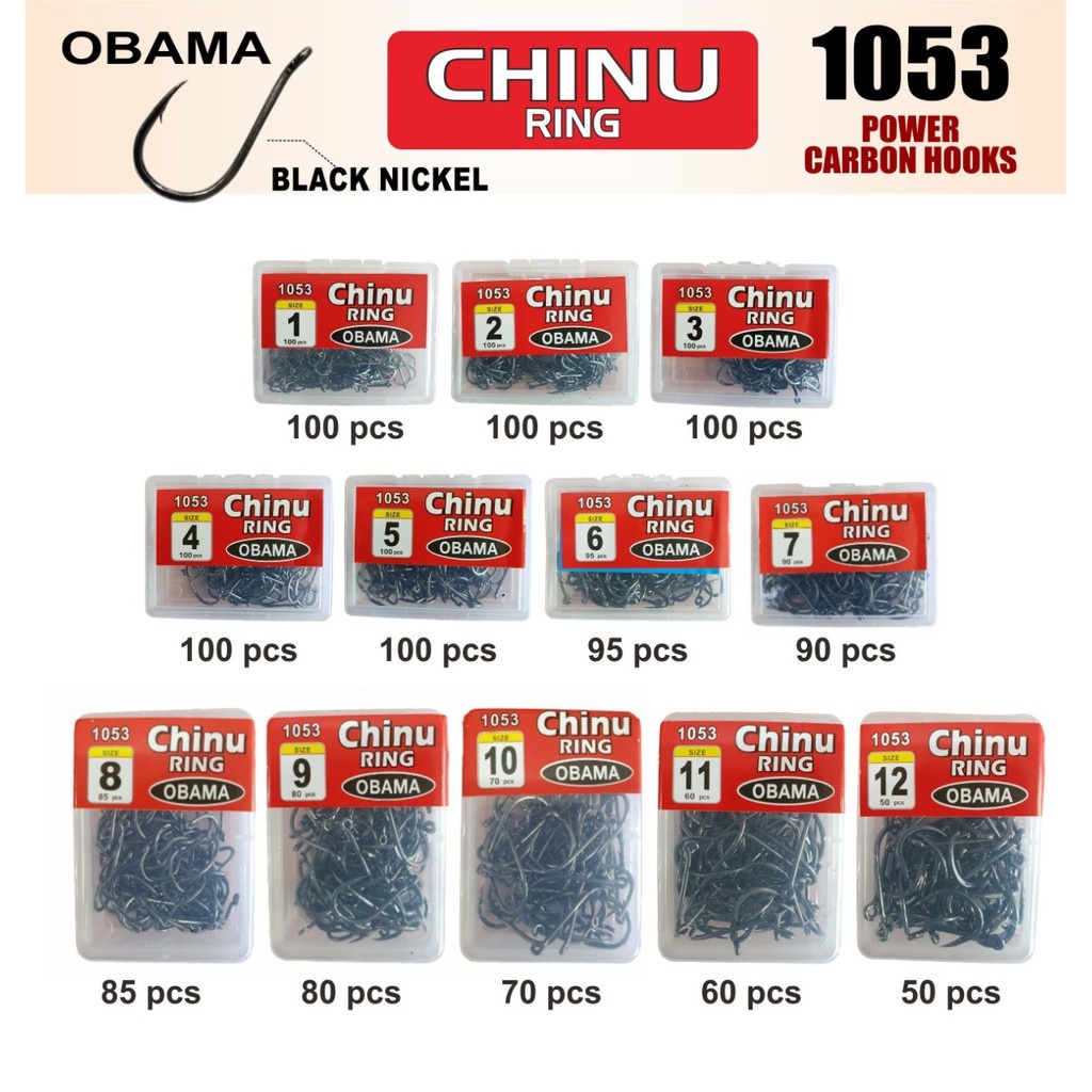 Pancing CHINU RING OBAMA 1053 1,2,3,4,5,6,7,8,9,10,11,12,13,14 MATA KAIL BLACK NICKEL POWER CARBON H