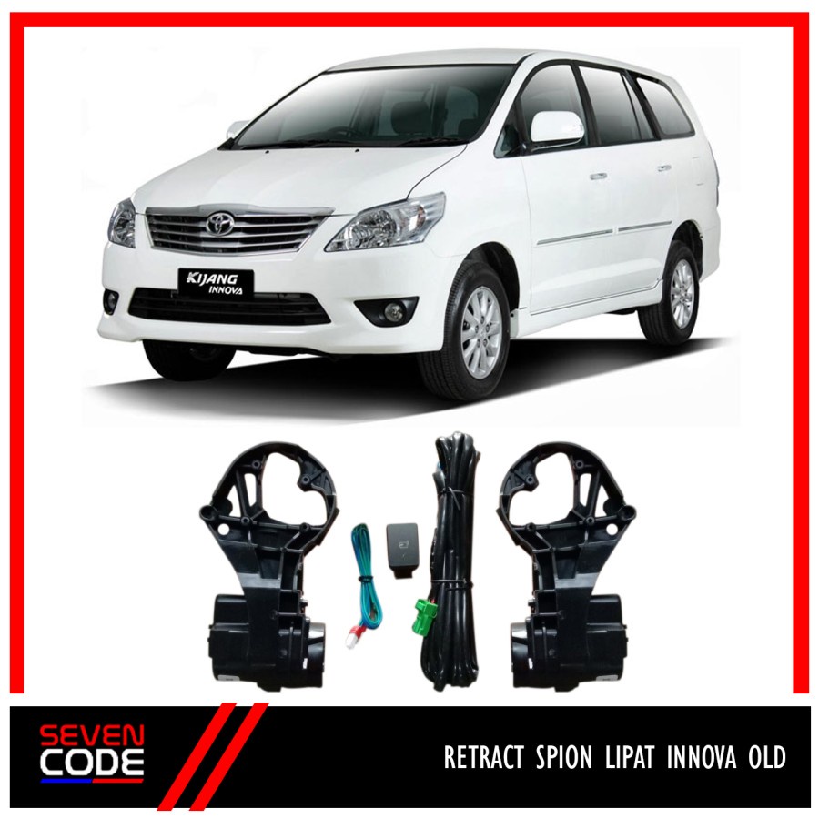 RETRACT SPION LIPAT INNOVA LAMA 2005-2015  / MOTOR SPION LIPAT INNOVA LAMA 2005 - 2015