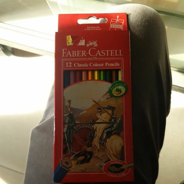 

Pensil Warna Faber 12 Panjang Classic