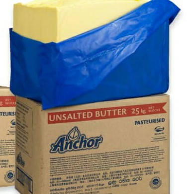 

Anchor Butter unsalted repack 1kg