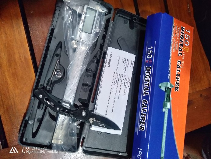 Jangka Sorong Digital Lcd Vernier Caliper Micrometer 15cm - Sh20