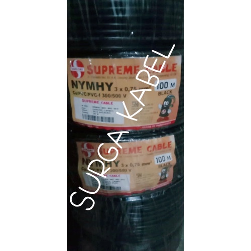 NYYHY 3x0.75 mm SUPREME | NYYHY 3 x 0.75 mm | NYMHY BLACK 3x0.75 mm SP