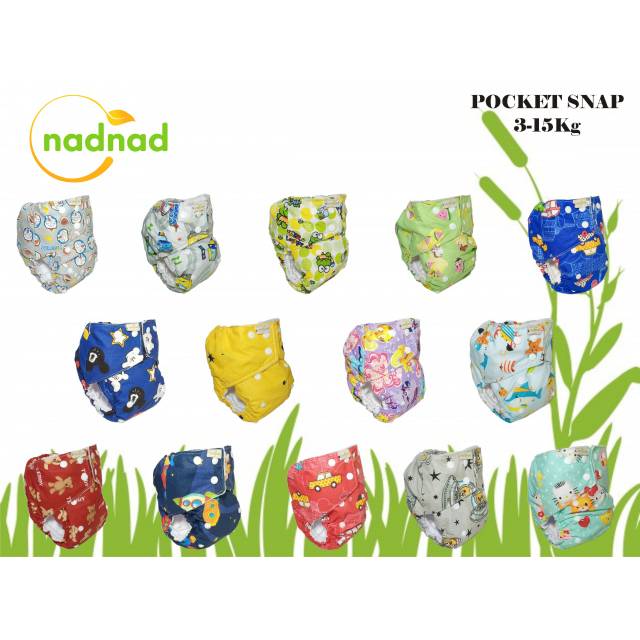 Clodi  popok kain clothdiapers nadnad by sakina