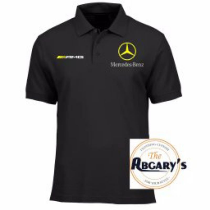 T-shirt baju polo shirt AMG MERCEDES-BENZ