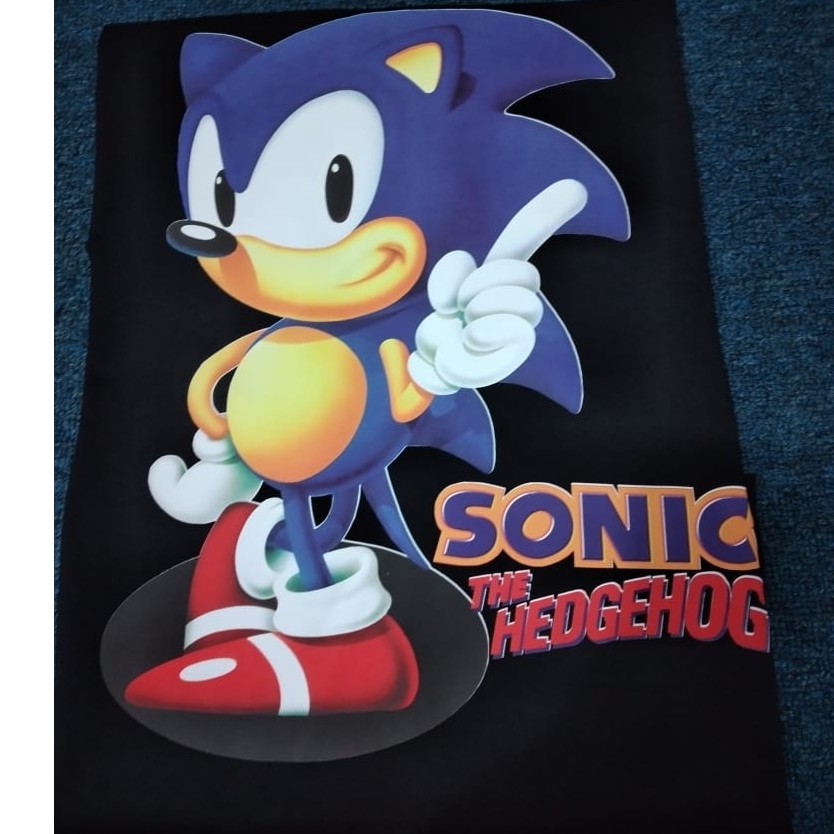 Kaos Sonic The Hedgedog | kaos Sonic Murah | Kaos Sonic Premium