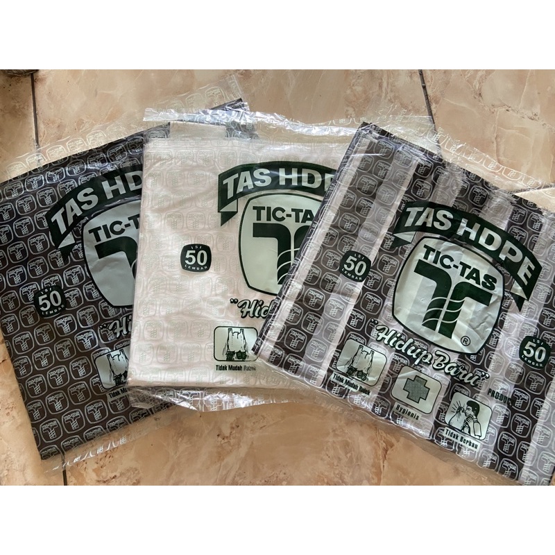 Kresek Tic Tas 24 HDPE