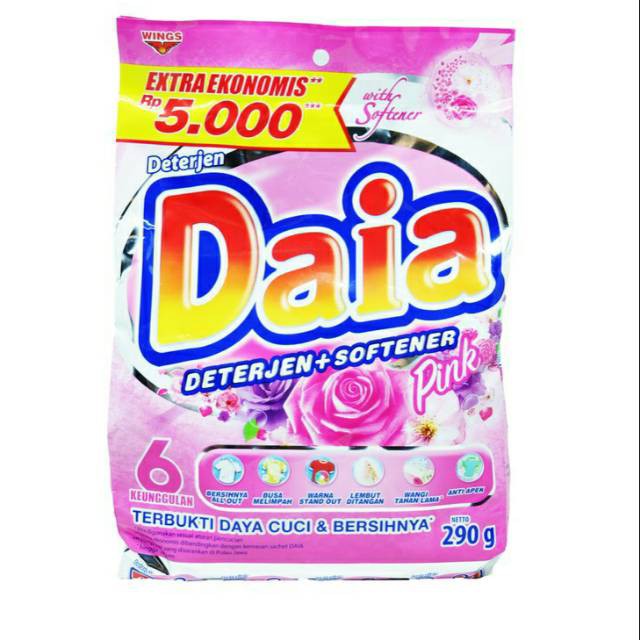 Daia Softener Detergent 252gr