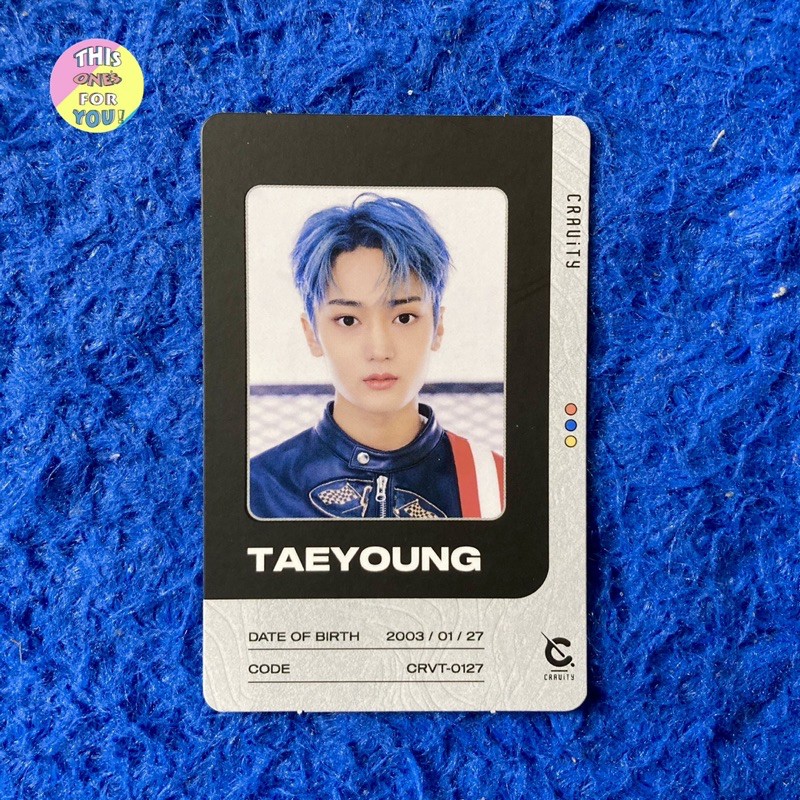 [READY] TAEYOUNG CRAVITY OFFICIAL ID CARD PHOTOCARD PC HIDEOUT S3 SEASON 3 BE OUR VOICE YOUNGTAE