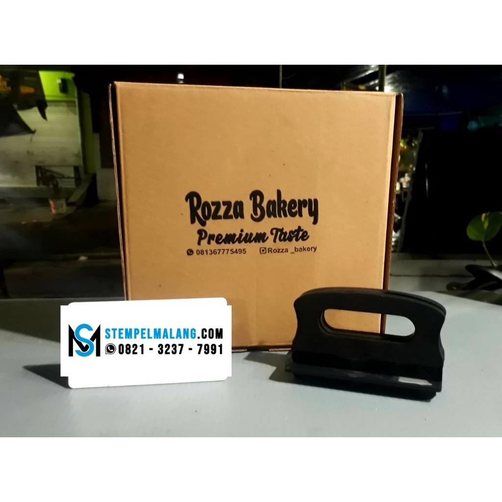 

Jual Stempel Kardus Coklat Stempel Kemasan Kue Roti