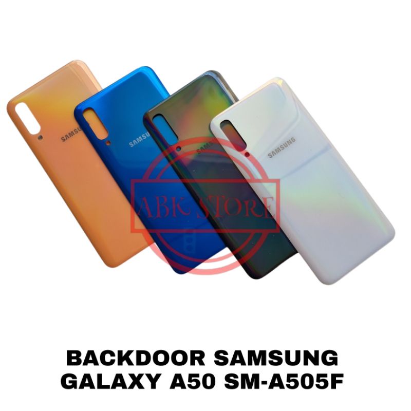 TUTUP BELAKANG BACKDOOR BACKCOVER BACK CASING SAMSUNG GALAXY A50 SM-A505F COVER BATERAI