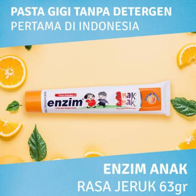 Enzim anak-anak Jeruk 63 gr