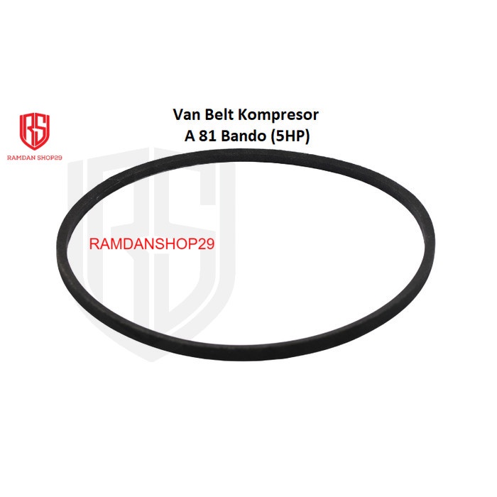 V Belt Kompresor Shark 5 Hp Ukuran A81 Asli