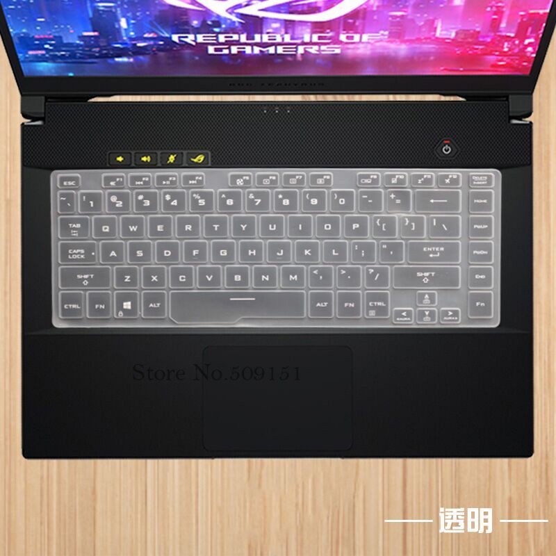 Skin cover Pelindung keyboard Laptop 15.6 &quot;Untuk ASUS ROG Zephyrus M GU502 GU502GU GU502GV GU502G es031t S5D S5DU S7D