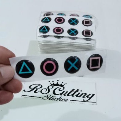 

STICKER EMBLEM PLAYSTATION BUTON